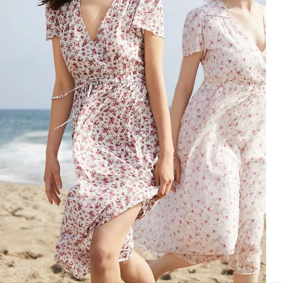 Christy Dawn X Madewell The Dawn Dress Rosebud Print Size Medium - Picture 7 of 7